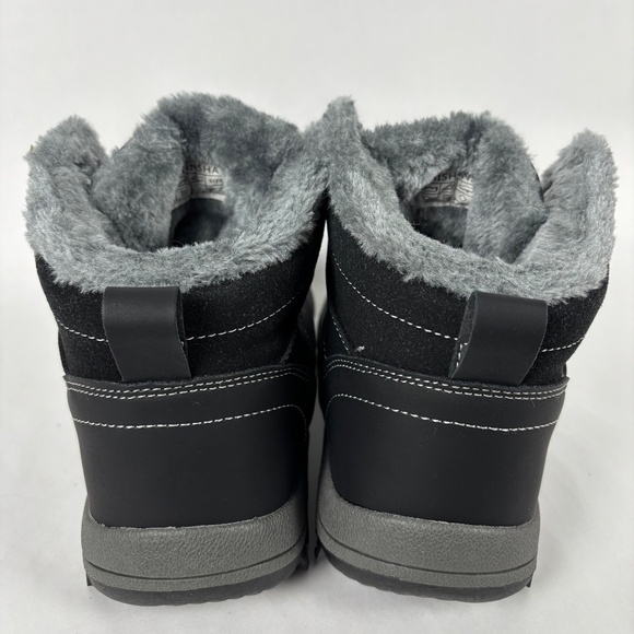 Mishansha Unisex Winter Boots Size 42, Men 9 - Women 11.5 Outdoor Lined, Leather - Picture 7 of 11